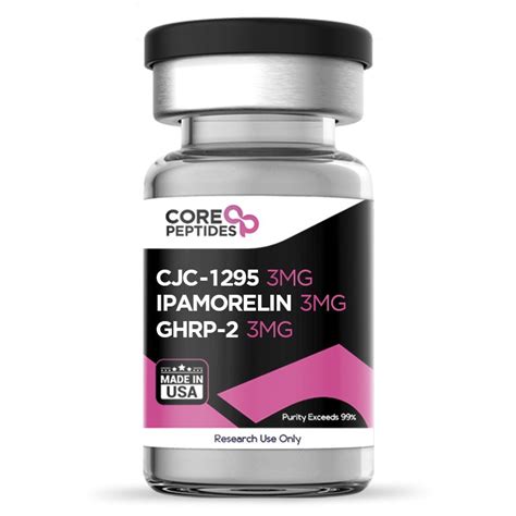 Divide this into injected two day per week and 3 times per day (in dose 100 mcg per injection). . Cjc 1295 5mg ipamorelin 9mg